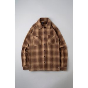 画像: BLUCO / OMBRE CHECK FLANNEL SHIRTS / 長袖シャツ(全3色)