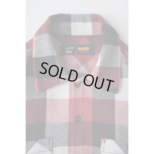 画像7: BLUCO / BUFFALO CHECK FLANNEL SHIRTS / 長袖シャツ(全3色) (7)