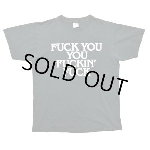 画像: USED / FUCK YOU FUCKIN TEE / Tシャツ