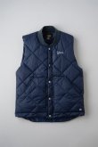 画像4: BLUCO / RIB COLLAR QUILTING VEST / ベスト(全3色） (4)