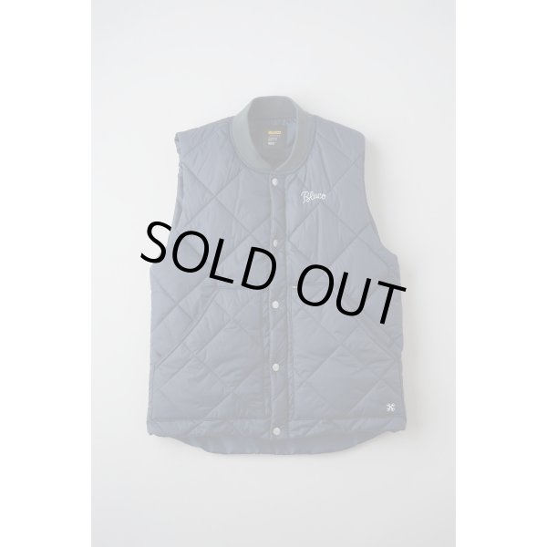 画像4: BLUCO / RIB COLLAR QUILTING VEST / ベスト(全3色） (4)