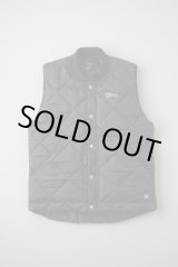 画像: BLUCO / RIB COLLAR QUILTING VEST / ベスト(全3色）