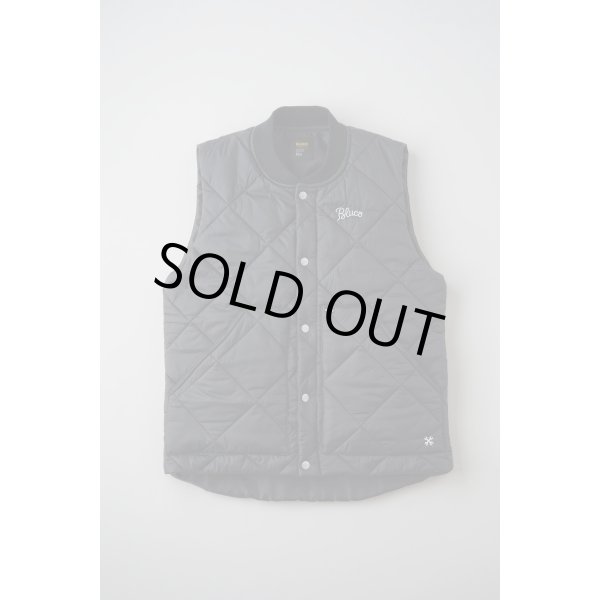 画像1: BLUCO / RIB COLLAR QUILTING VEST / ベスト(全3色） (1)