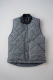 画像2: BLUCO / RIB COLLAR QUILTING VEST / ベスト(全3色） (2)