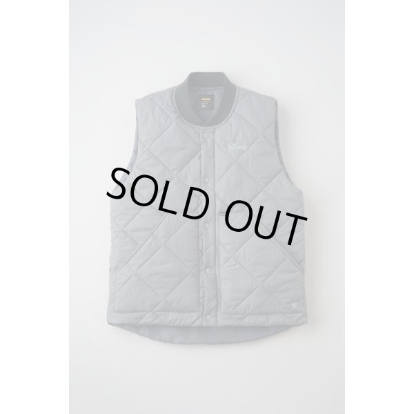 画像2: BLUCO / RIB COLLAR QUILTING VEST / ベスト(全3色） (2)