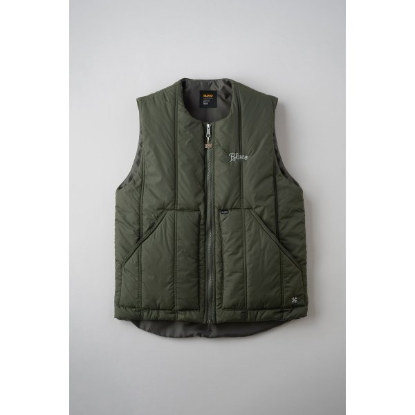 画像1: BLUCO / CREW NECK QUILTING VEST / ベスト(全3色） (1)