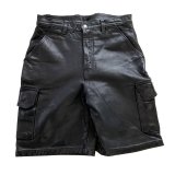 画像: USED / LEATHER SHORTS  / PANTS