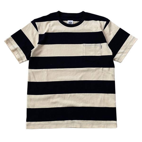 画像1: B.W.G /  BORDER T-SHIRTS / Tシャツ(全2色) (1)