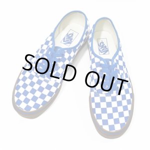 画像: VANS / AUTHENTIC (CHECKER BOARD) / オーセンティック