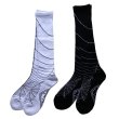 画像1: B.W.G / SPIDER WEB SOCKS / ハイ ソックス (1)