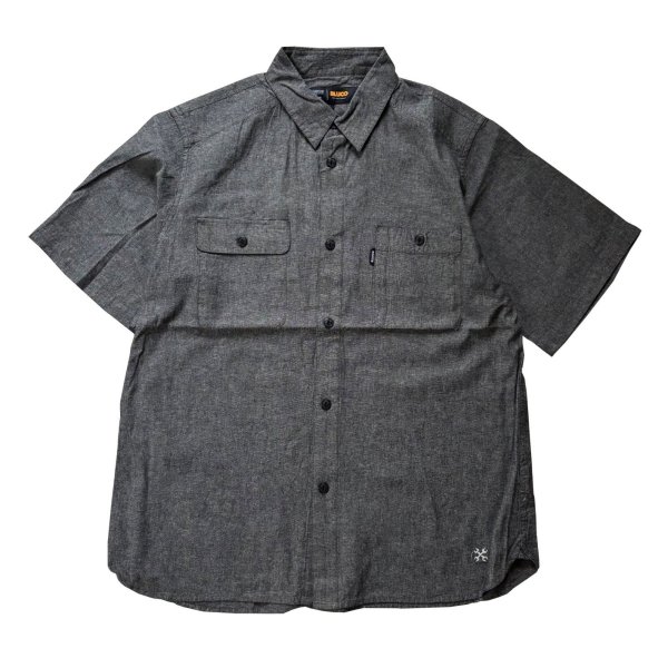 画像1: BLUCO / CHABRAY WORK SHIRTS/  半袖シャツ(全3色) (1)