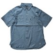 画像4: BLUCO / CHABRAY WORK SHIRTS/  半袖シャツ(全3色) (4)