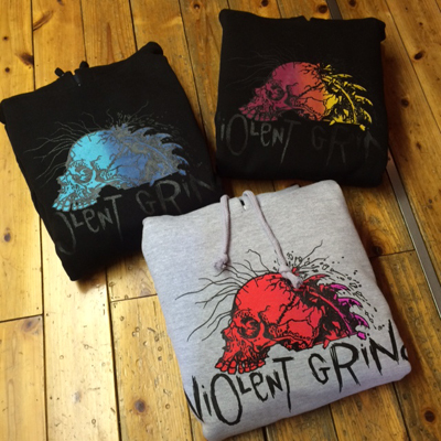 画像: VIOLENTGRIND・PHORGUN別注パーカー、本日入荷！！