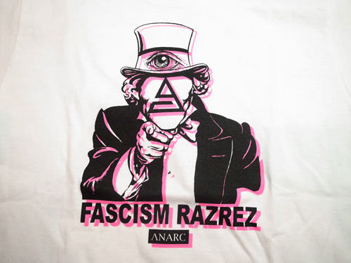 画像: ANARC / RAZREZ-T / Tシャツ