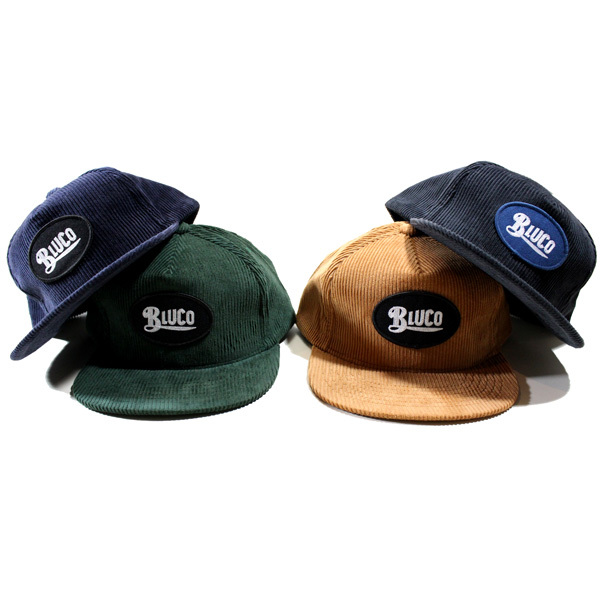 BLUCO / ORIGINAL CORDUROY CAP -Oval Style / コーデュロイキャップ