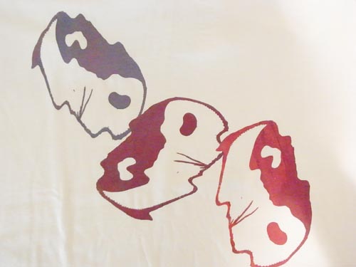 画像: VIOLENTGRIND / THE DAYS OF KURO記念 / 手刷りマルチプリントTシャツ（3）